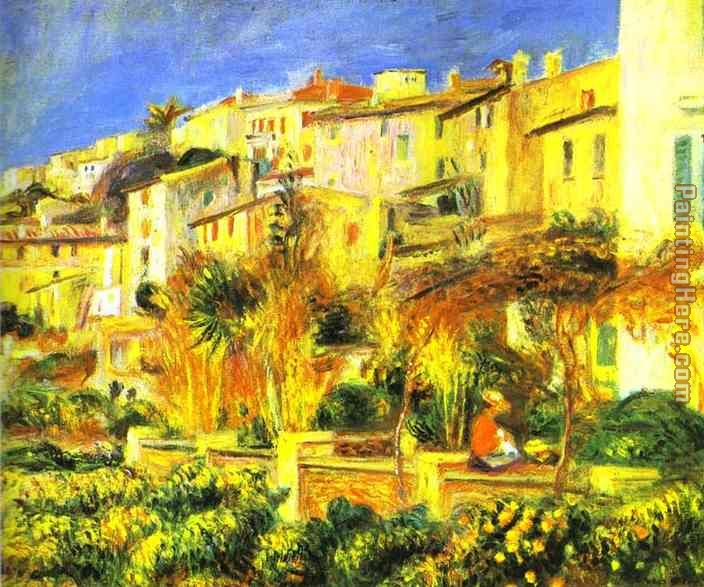 Pierre Auguste Renoir Terrace at Cagnes